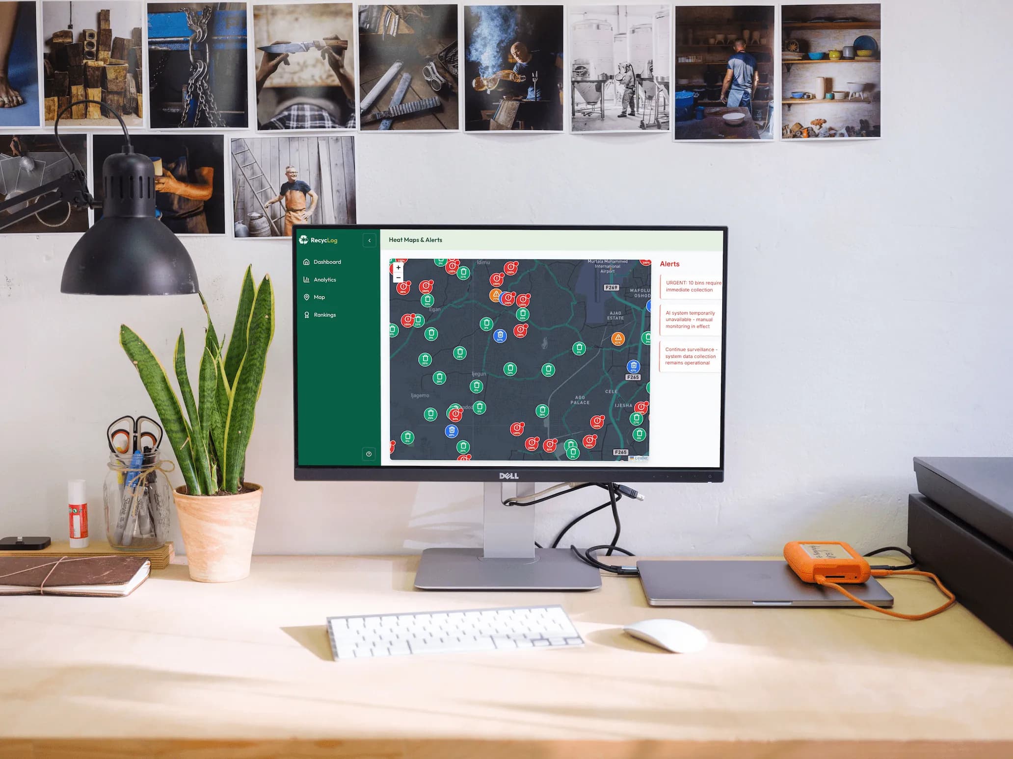 RecycLog AI showcase image